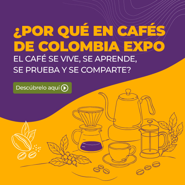 Banner Cafés de Colombia Expo