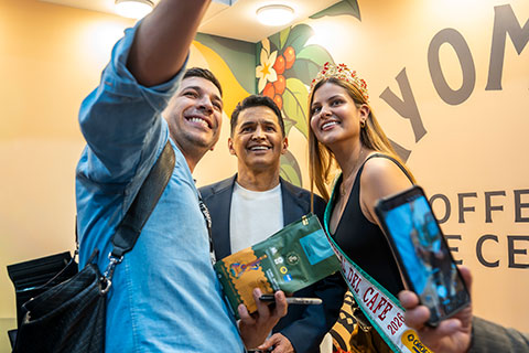 Galería de experiencias Cafés de Colombia Expo