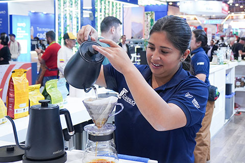 Galería de experiencias Cafés de Colombia Expo