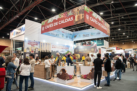 Galería de experiencias Cafés de Colombia Expo